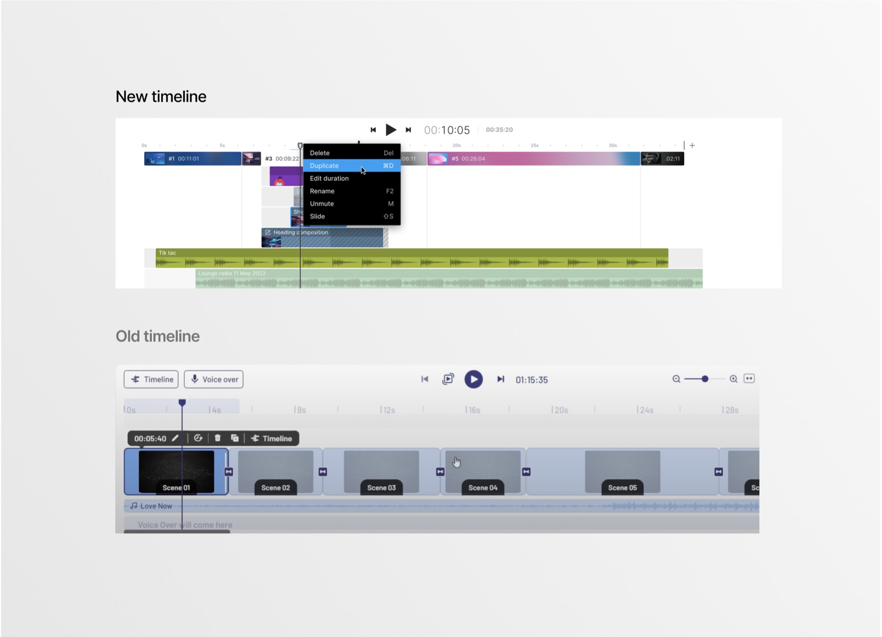 InVideo AI before and after comparison
